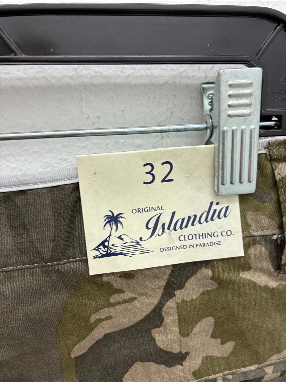 Men's Camo Swim Trunks - Green Camo